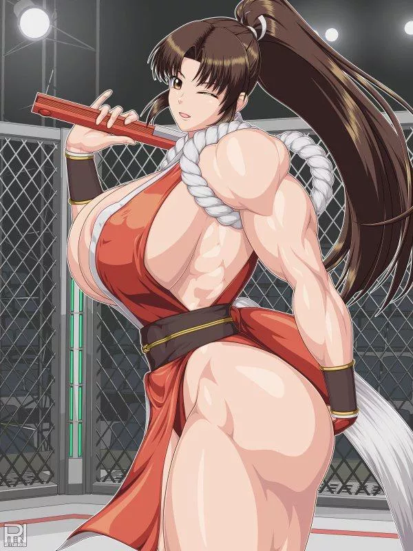 Mai Shiranui(@_RENtb)[KoF] posted by TheTMoneyMan