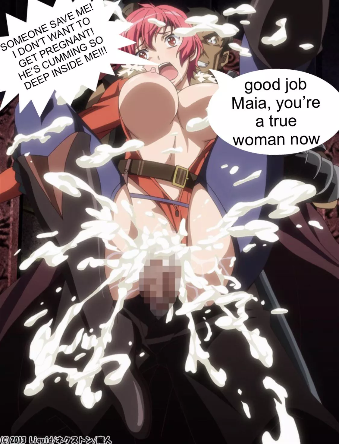 Maia’s defeat [Kuroinu] [creampie] [defeat] posted by someonerandom031112