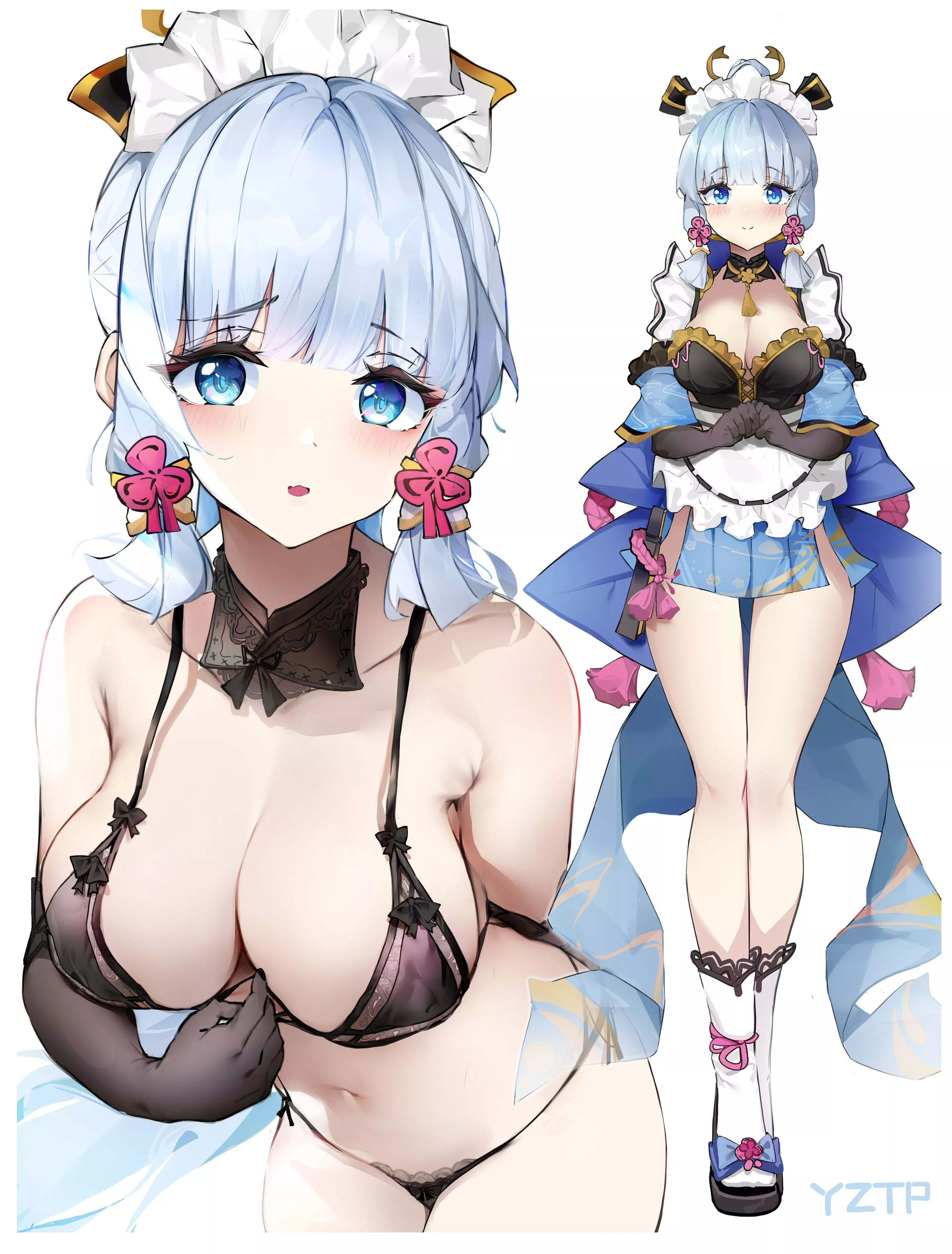 Maid Ayaka [Genshin Impact] posted by xSaviour_N