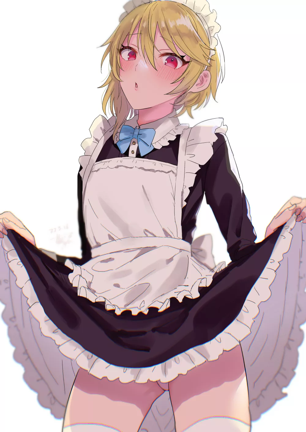 Maid boi, what do you have under your outfit? posted by pedoro_pedoro