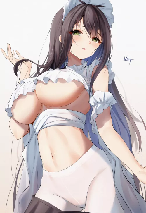 Maid Indomitable (Unique940201) [Azur Lane] by elegantloveglimmer