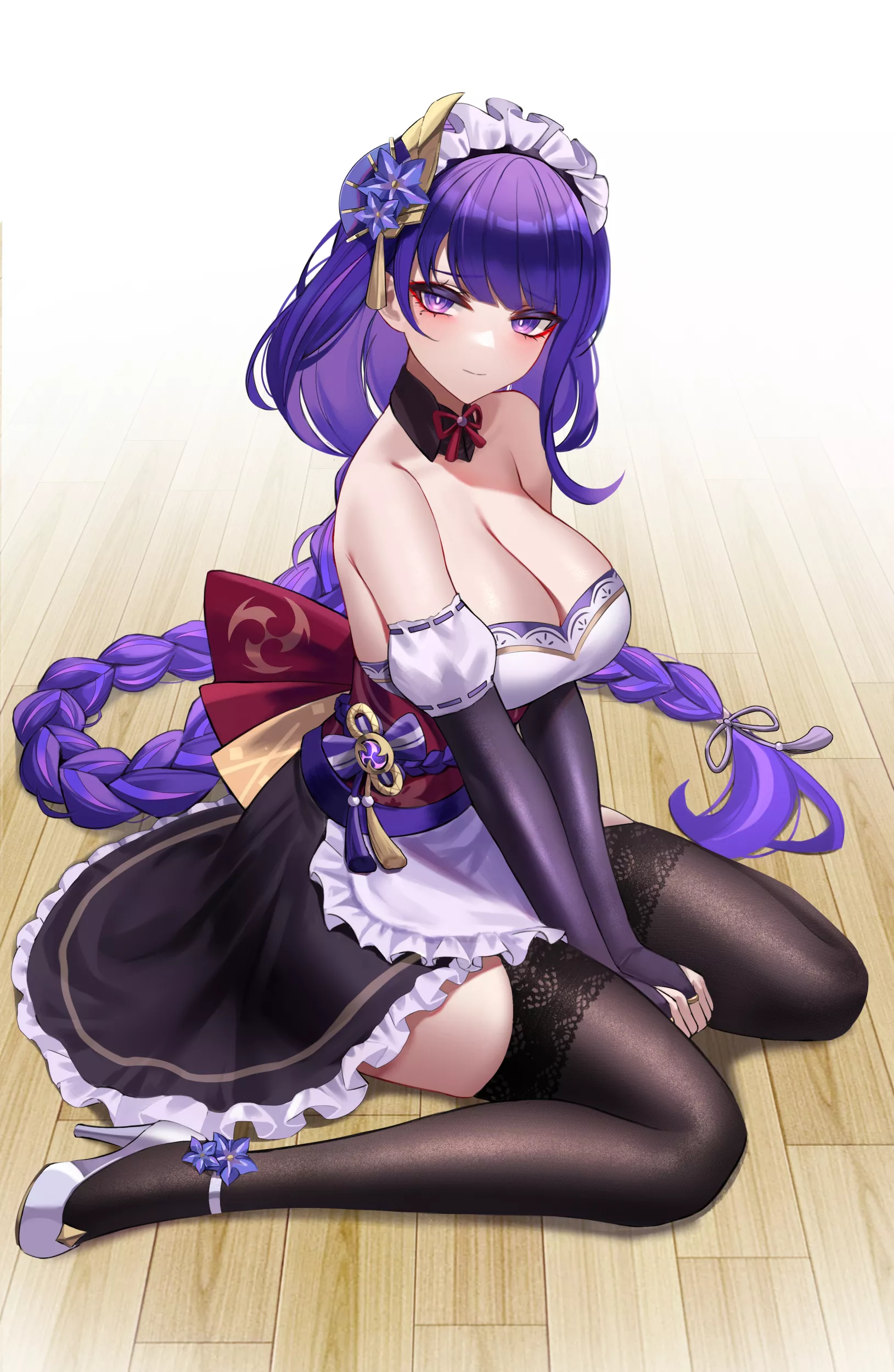 Maid Raiden [Genshin Impact] posted by xSaviour_N