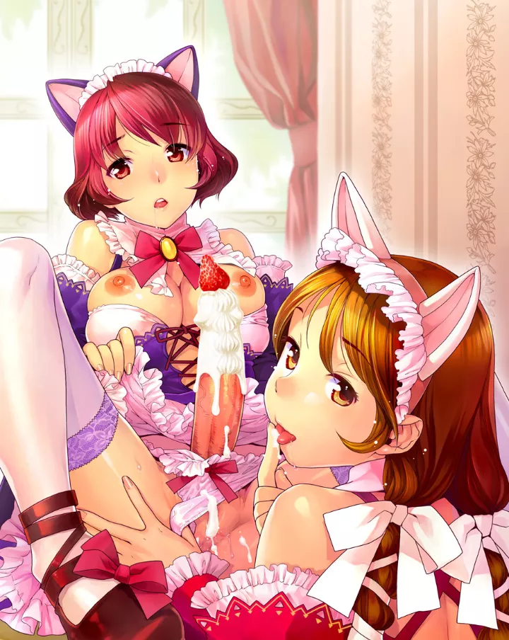 Maids caught having a much better & delicious dessert posted by metanoia-kiwa
