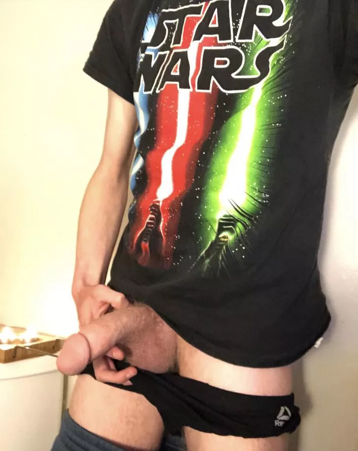 *makes lightsaber sound* happy star wars day everyone posted by NerdyStony