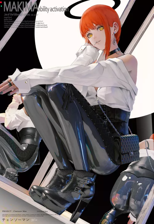 Makima being Makima by TheMadChap