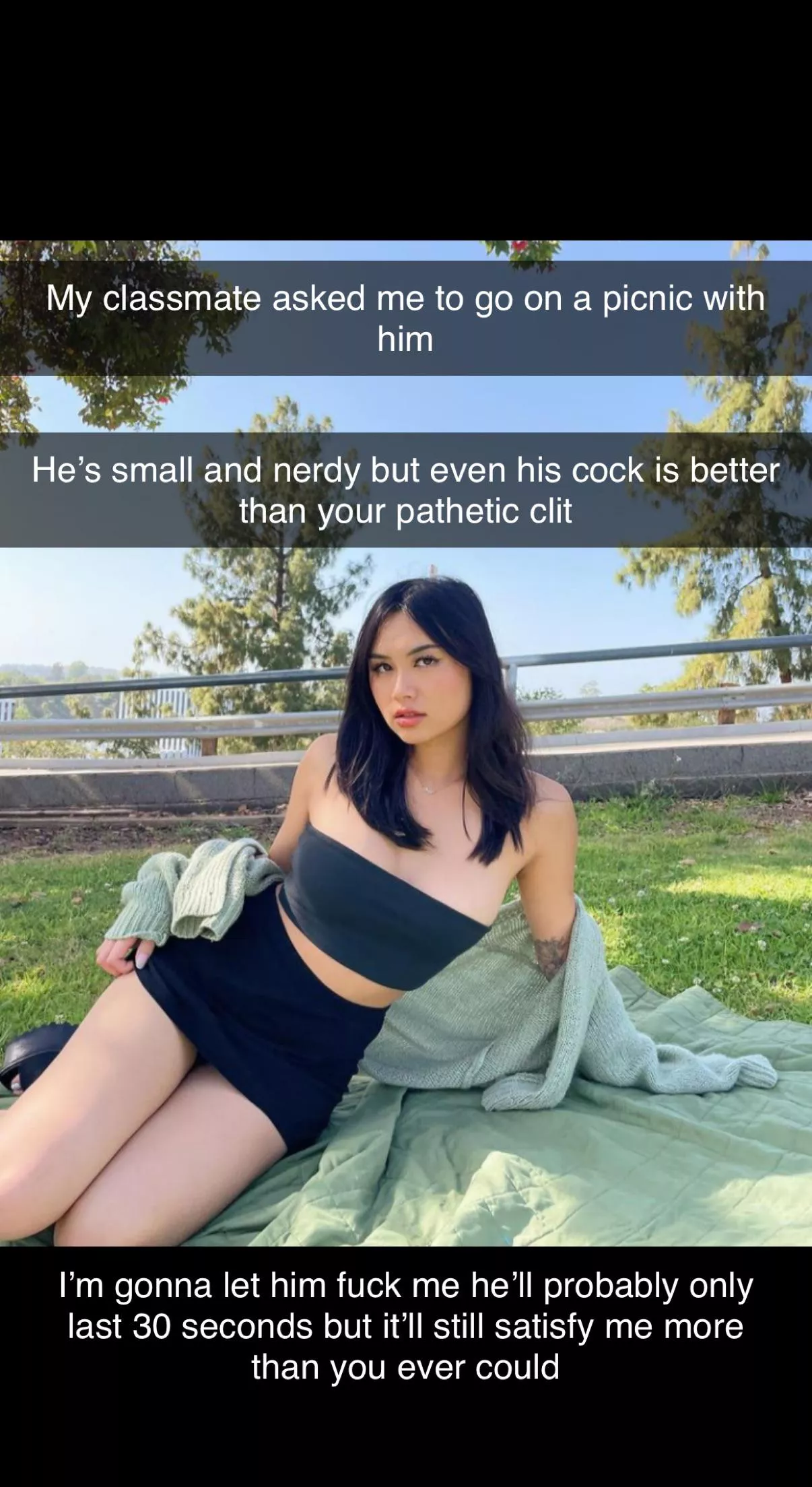 Making custom captions posted by iworshipwomen69