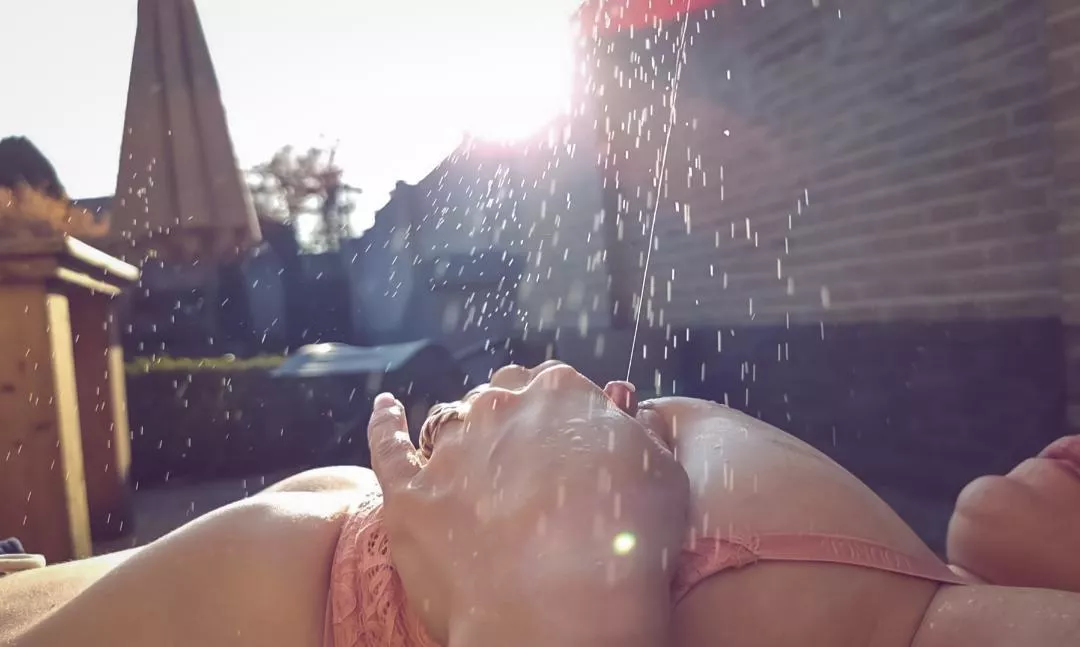 making it Rain on a sunny day 😇 posted by Thedutchess95