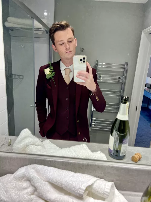 Man of honour at my friends wedding last week 👰🏻‍♀️. by TSkin29