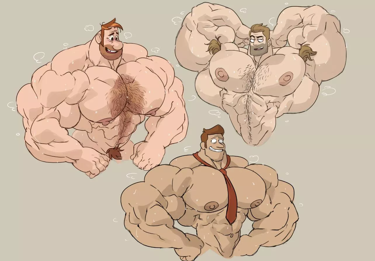 Manly men! posted by Arceus626