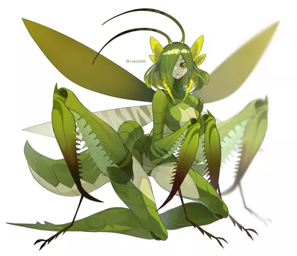 Mantis girl by _Idun_