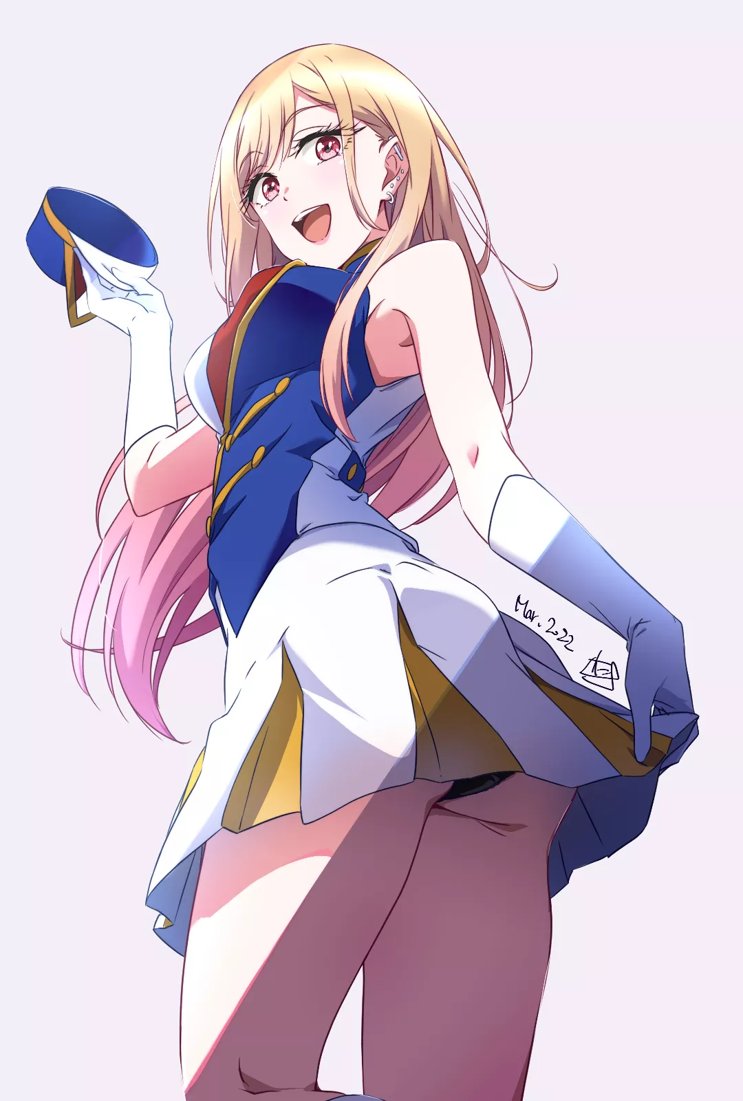 Marching Marin. [Sono Bisque Doll/Hibike! Euphonium] posted by chilidirigible