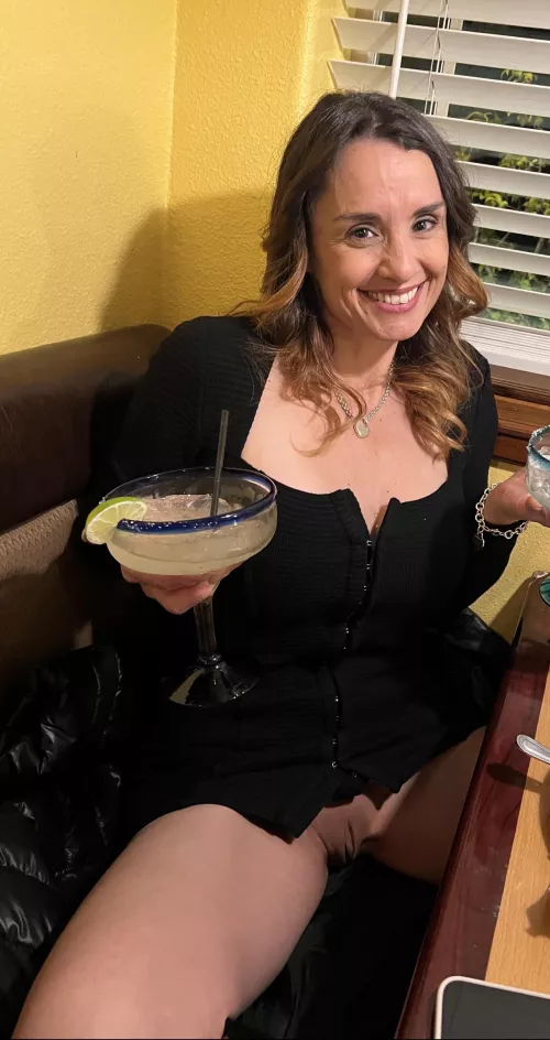 Margaritas and this MILF wants you to see that I never wear panties or a bra. I want your attention 💋 by AngelVixenMom