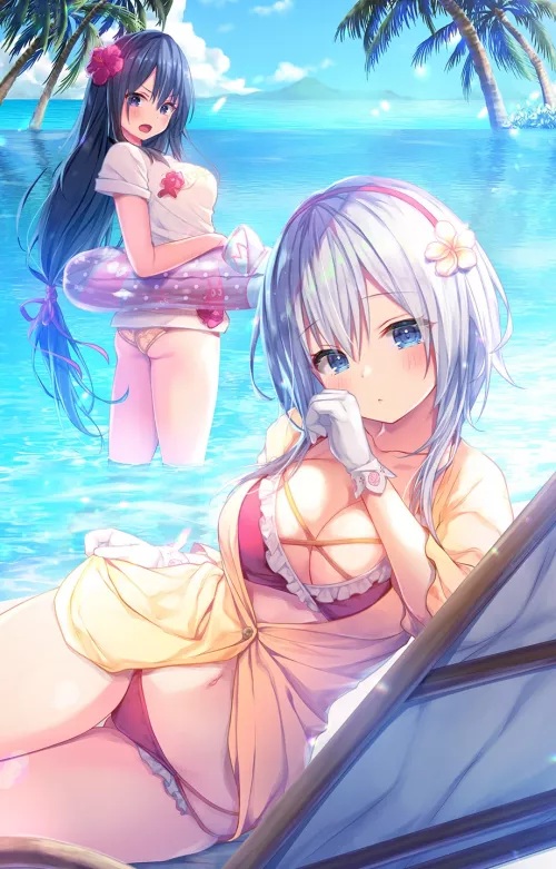 Mari & Shirayuki [Liar Liar] by eromaebari