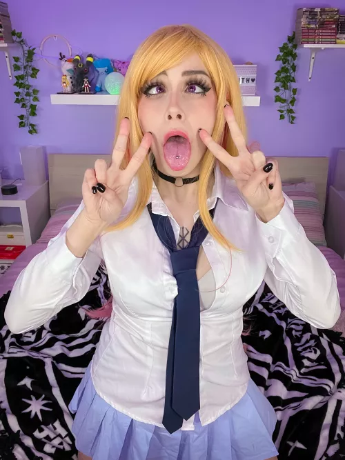 Marin Kitagawa always ahegao for Gojo-kun 💦💦 by Lilithium_cos