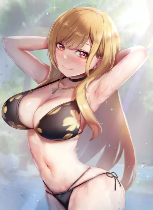 Marin Kitagawa [Dress up darling] by konosubaa002