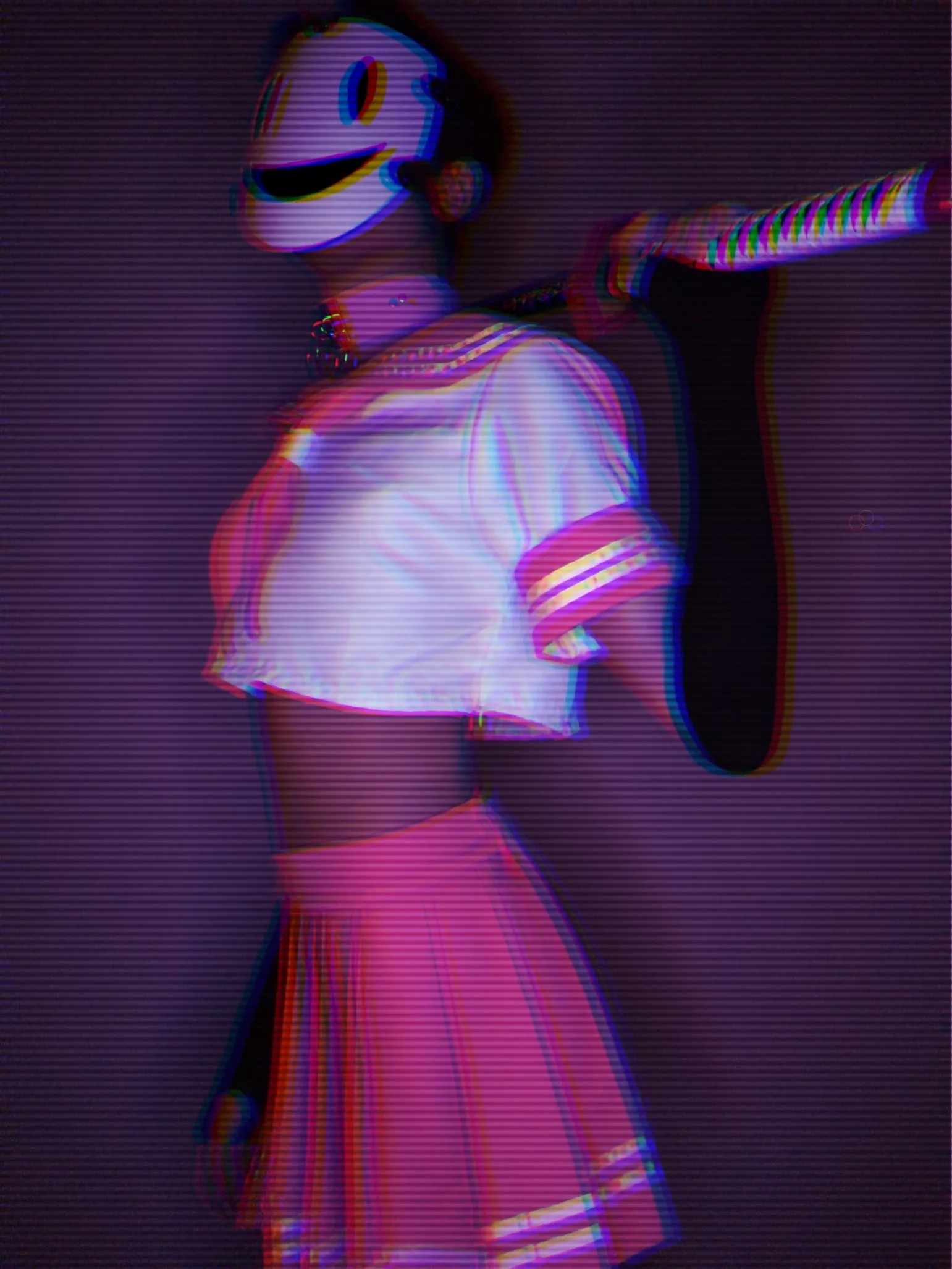 masked femboy strikes again posted by LittleAuxi