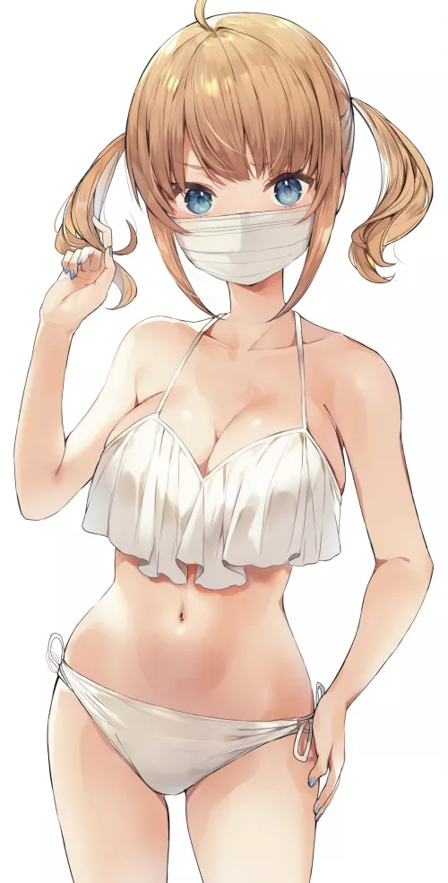 Masked Girl [Artist's Original] by xSaviour_N