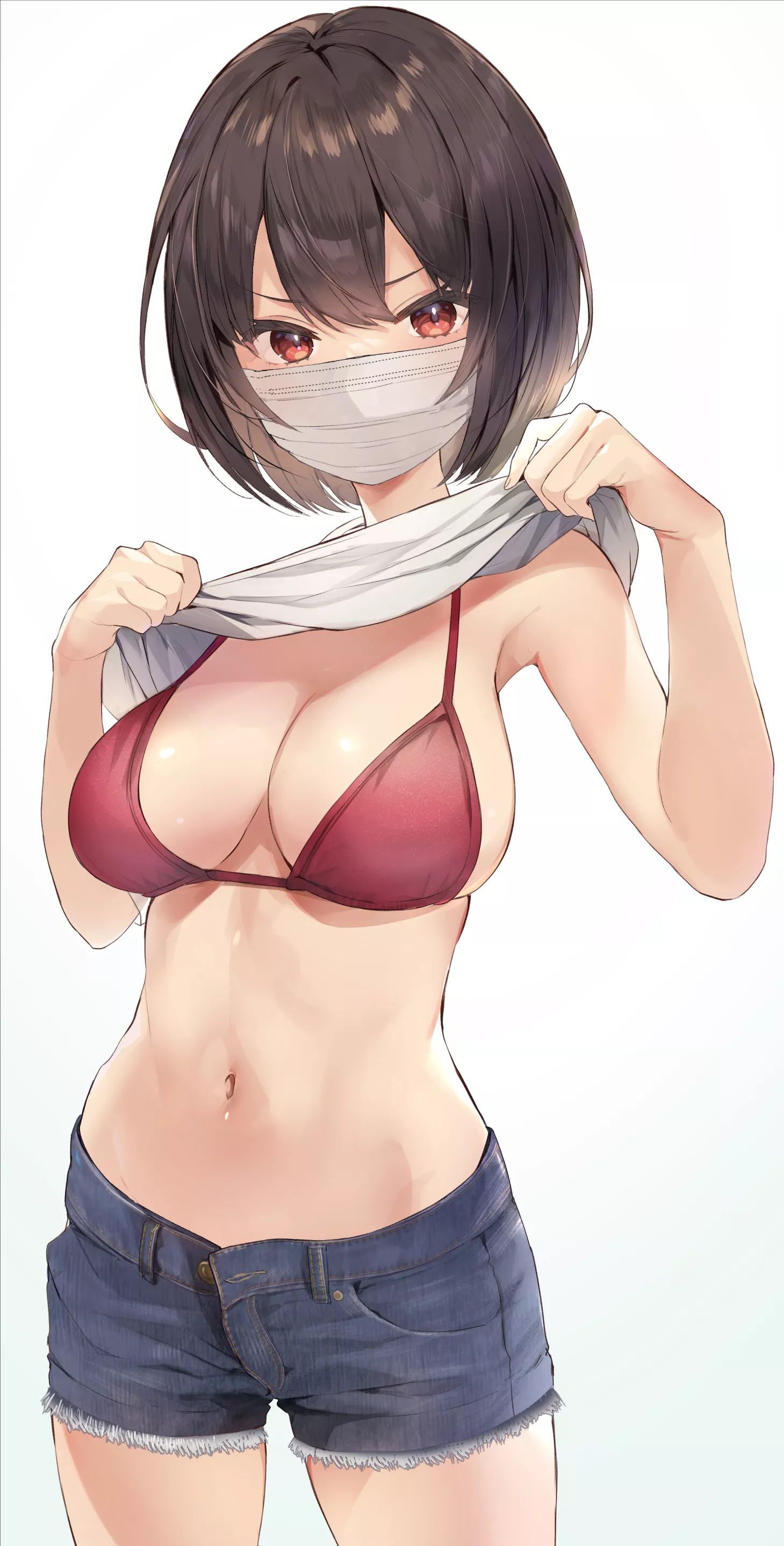 Masked Girl [Artist's Original] posted by xSaviour_N