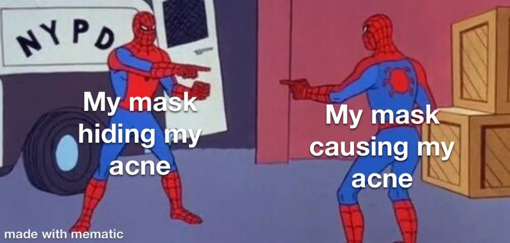 Masks 🤝🏻 Sweaty Days by Saffronsc