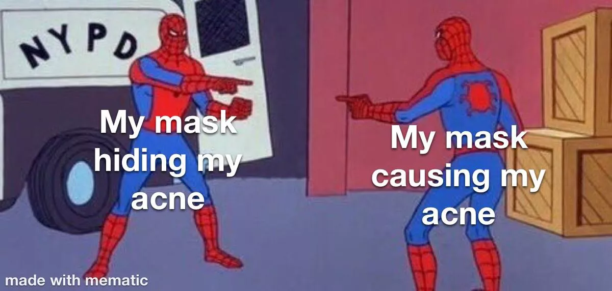 Masks 🤝🏻 Sweaty Days posted by Saffronsc