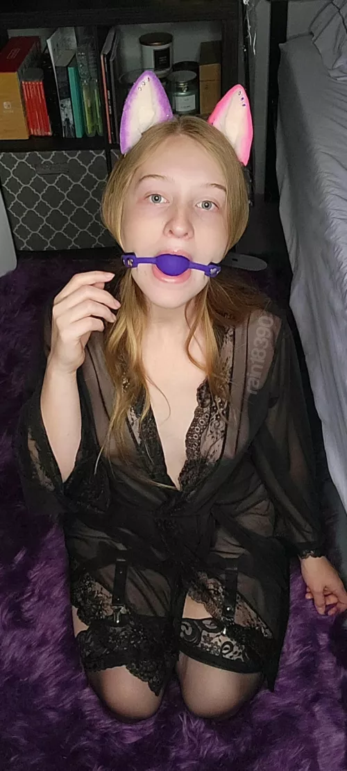 Master made me be quiet by rain18390