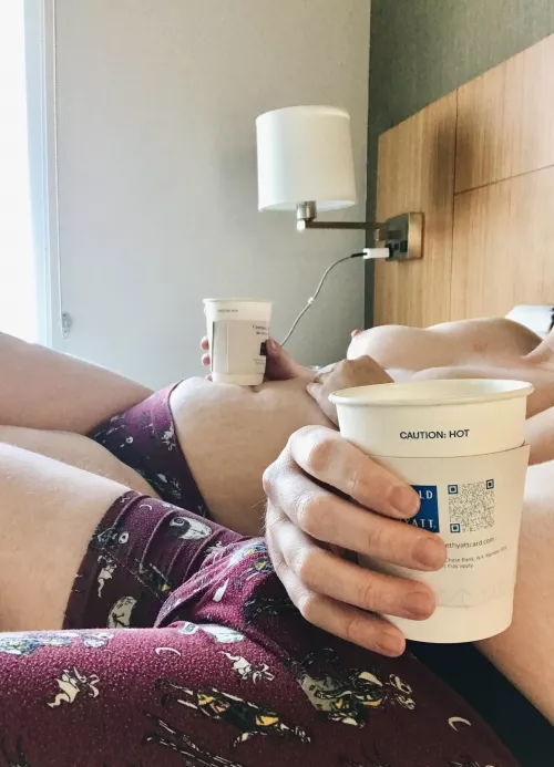 Matching and caffeinating ❤️ by justlookin2928