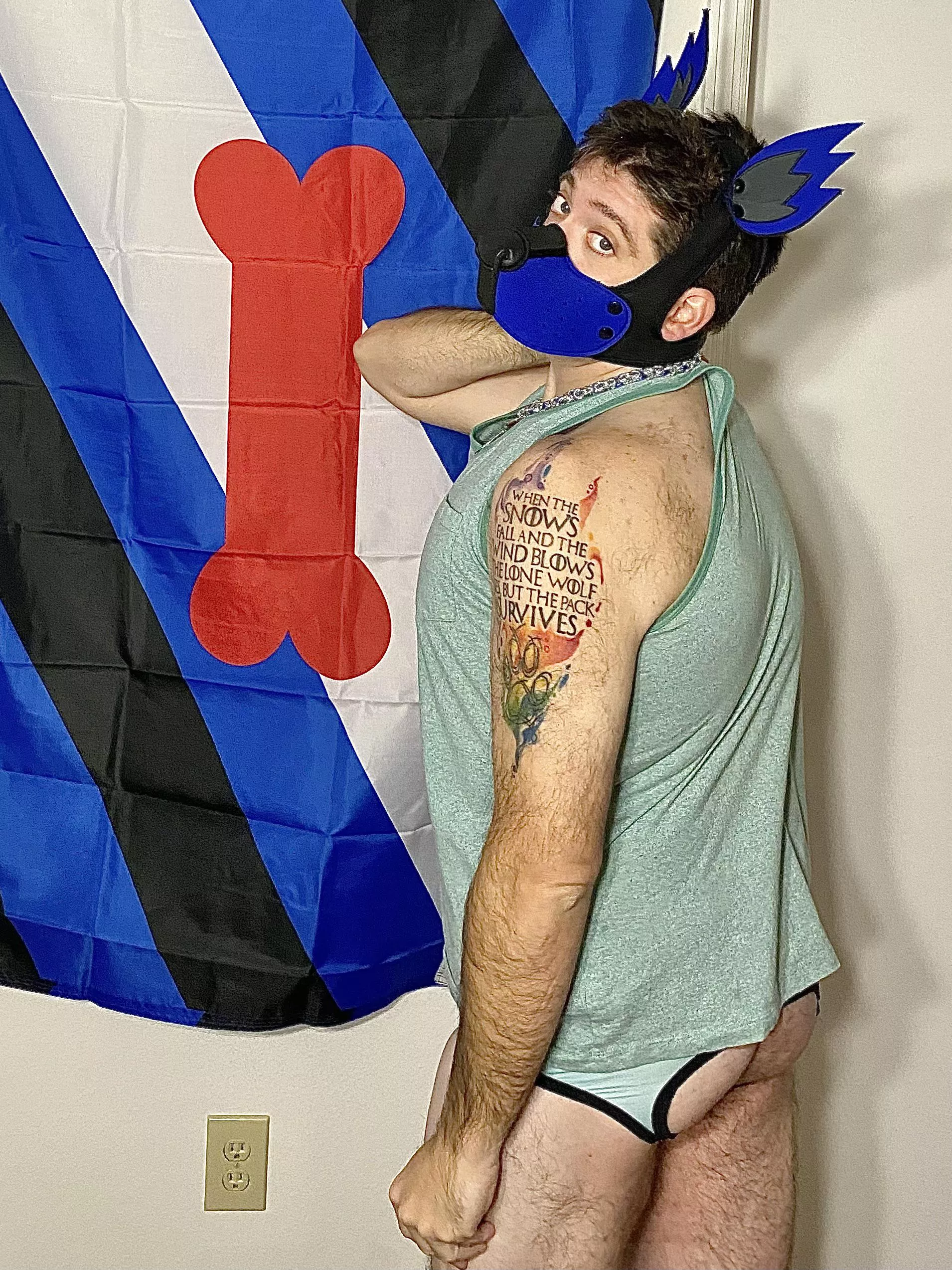 Matching awooooo posted by Locked_Bleu