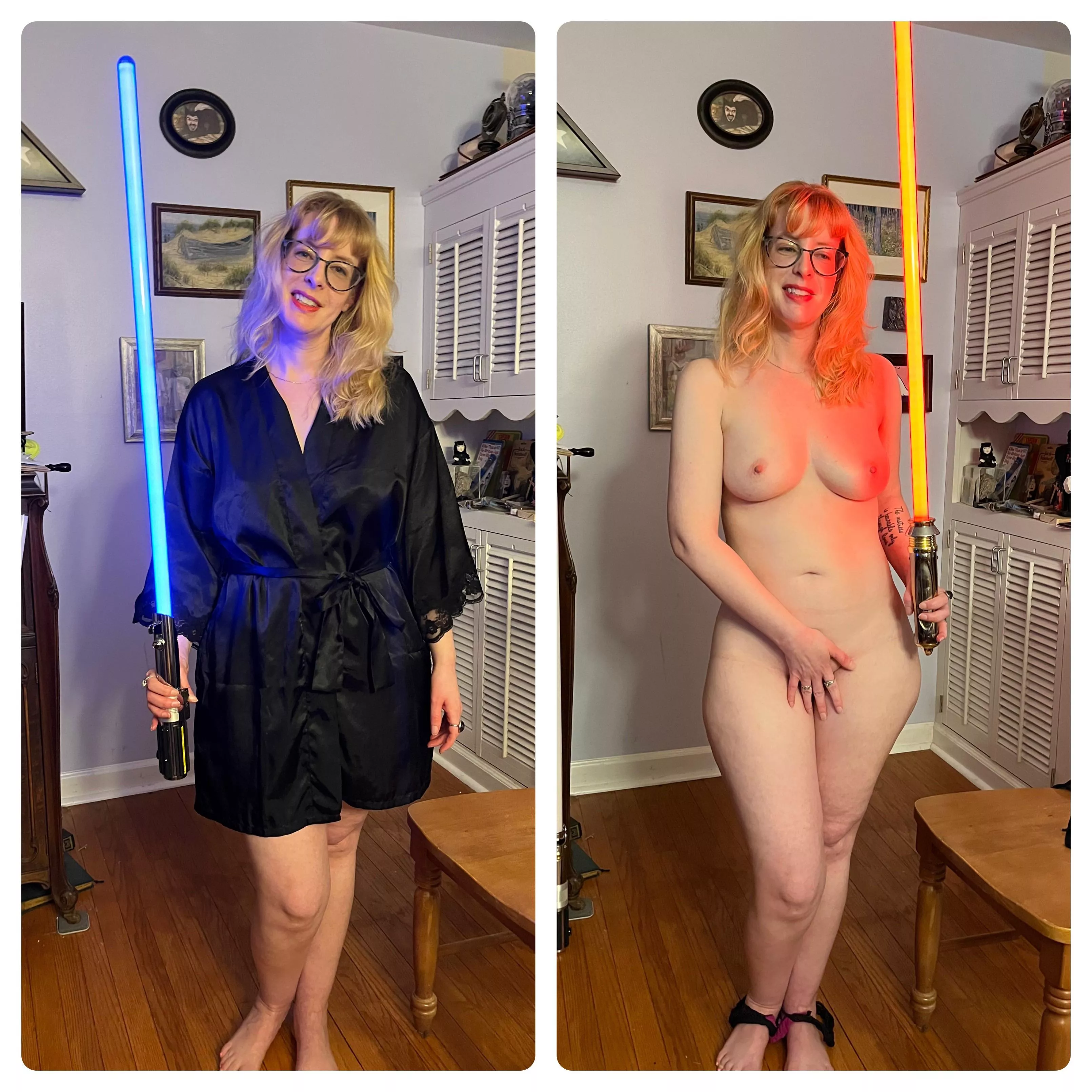 May the 4th be with you! Light side or dark posted by kittychristiansen