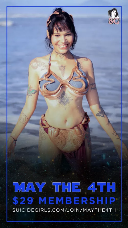 May The 4th Be With You 💫 Model: Ilana by SuicideGirls