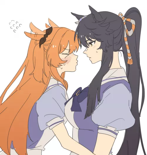 Mayano & Narita [Umamusume: Pretty Derby] by Black_Motionz