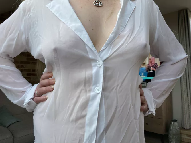 Maybe a little cold out for this shirt by mariogggg