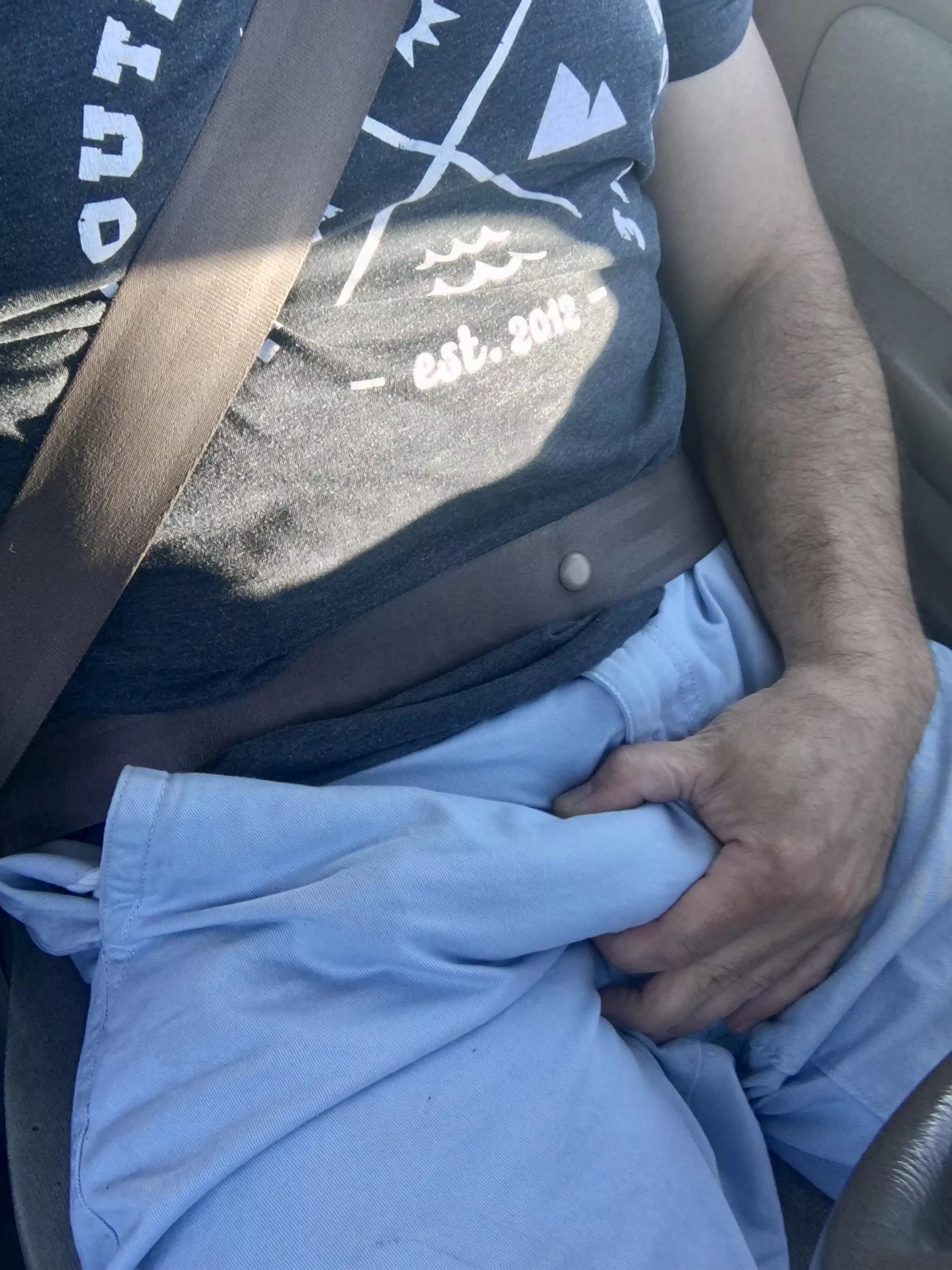 Maybe going commando in these shorts wasn’t the best decision? posted by ChanceArain