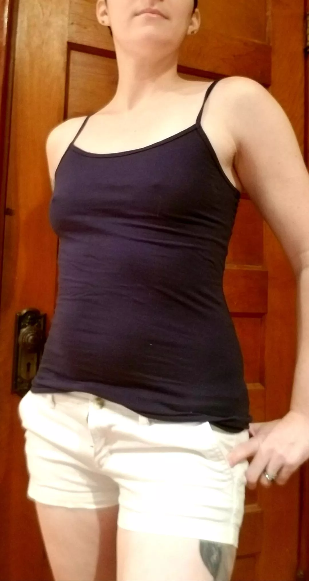 Maybe I need a sweater to hide my cold nips out tonight posted by Fajitafeet_xo