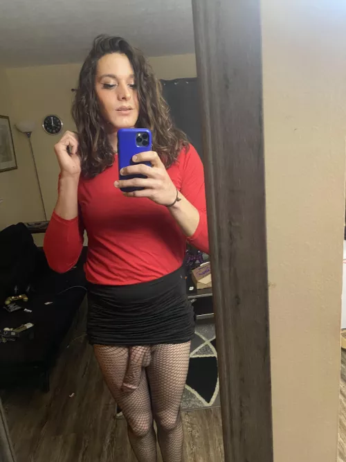 Maybe wearing these fishnets was a mistake 😂 by onshsshh