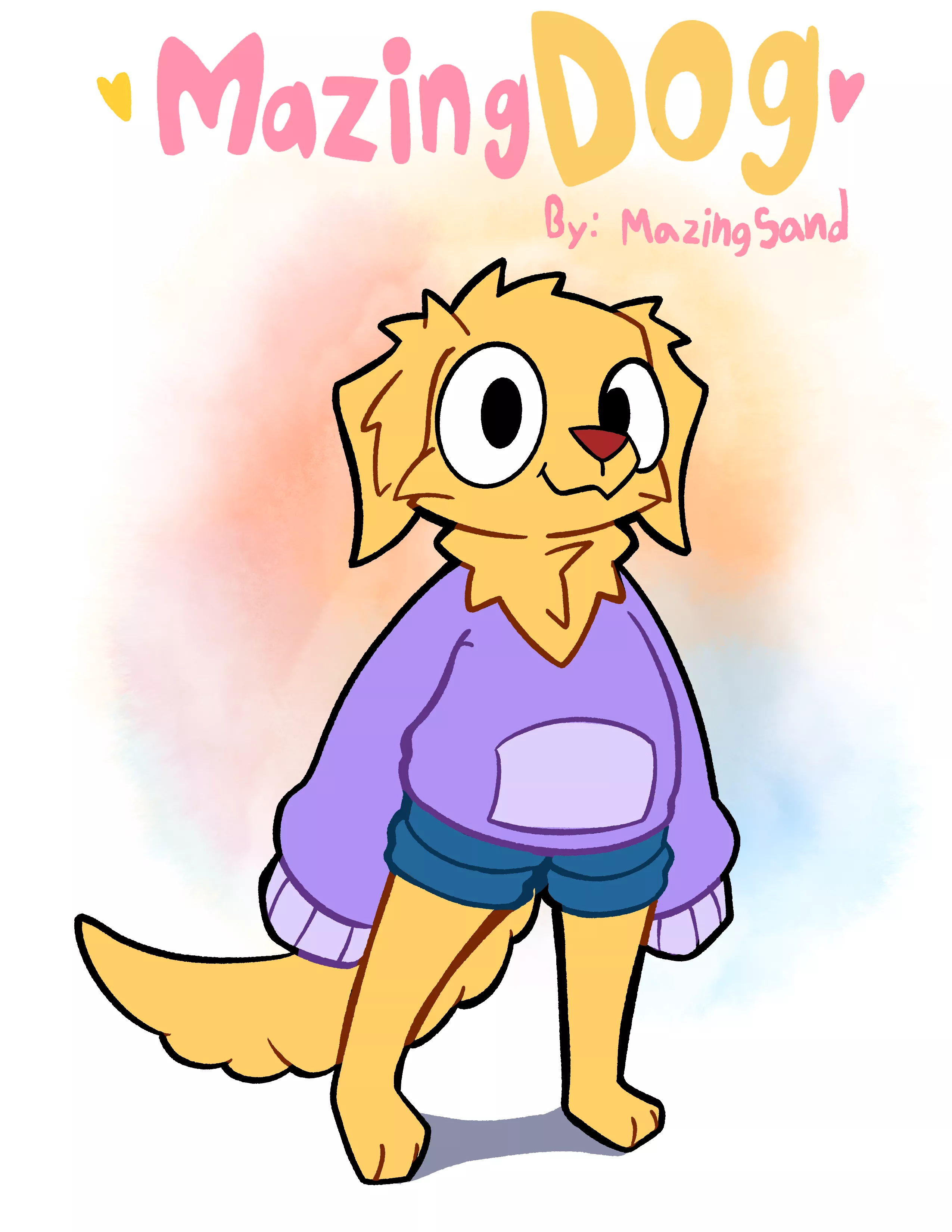 MazingDOG new style! (art by me) posted by MazingSand