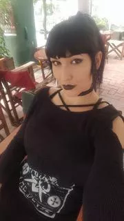 Me. 🖤 posted by Goddess_Hellfire