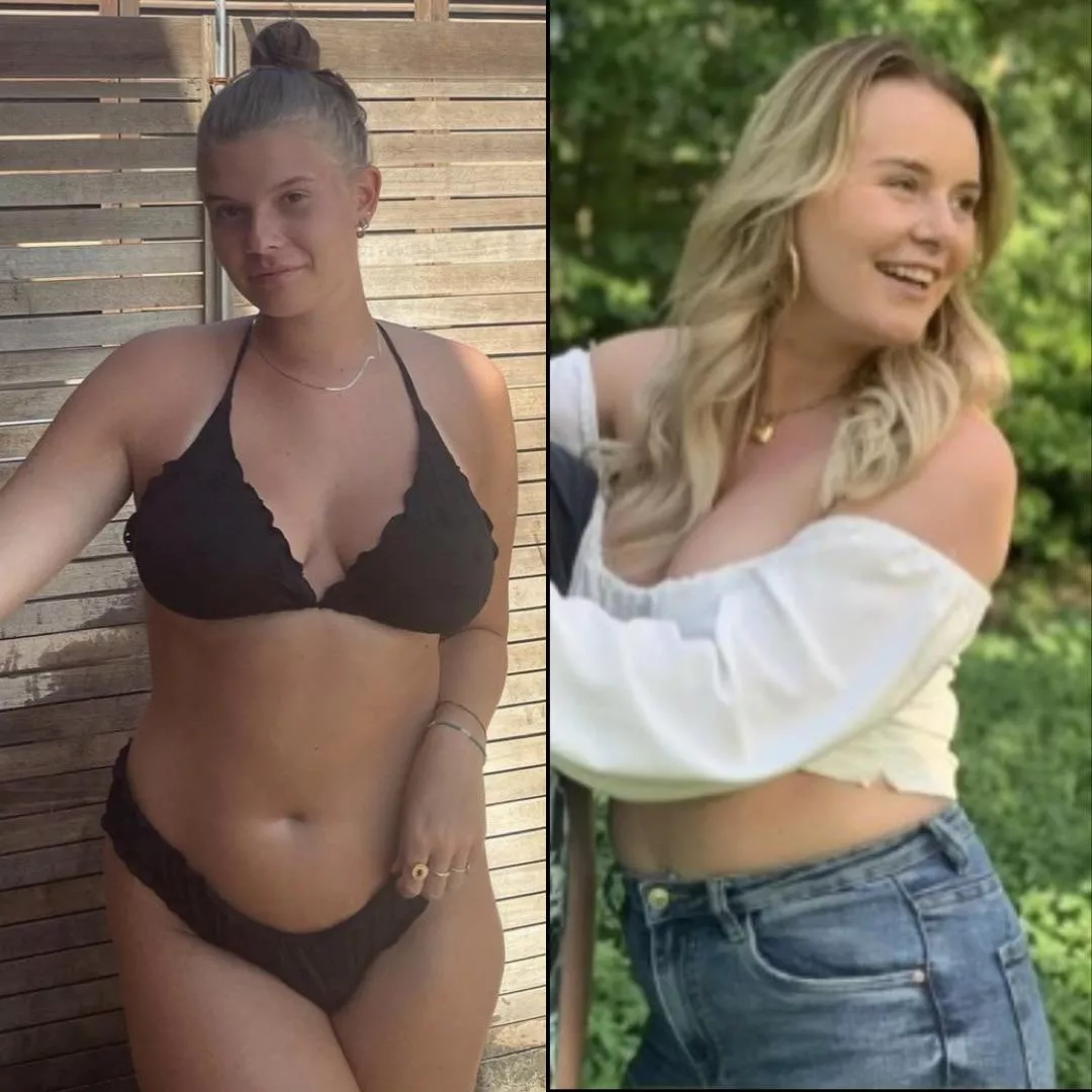 Me and the friend that caused me to get fat😊 tease us posted by Staceygirl2022