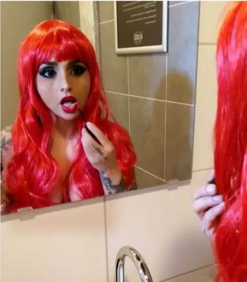 Me in your bathroom just waiting for you. by MammothCommemoration