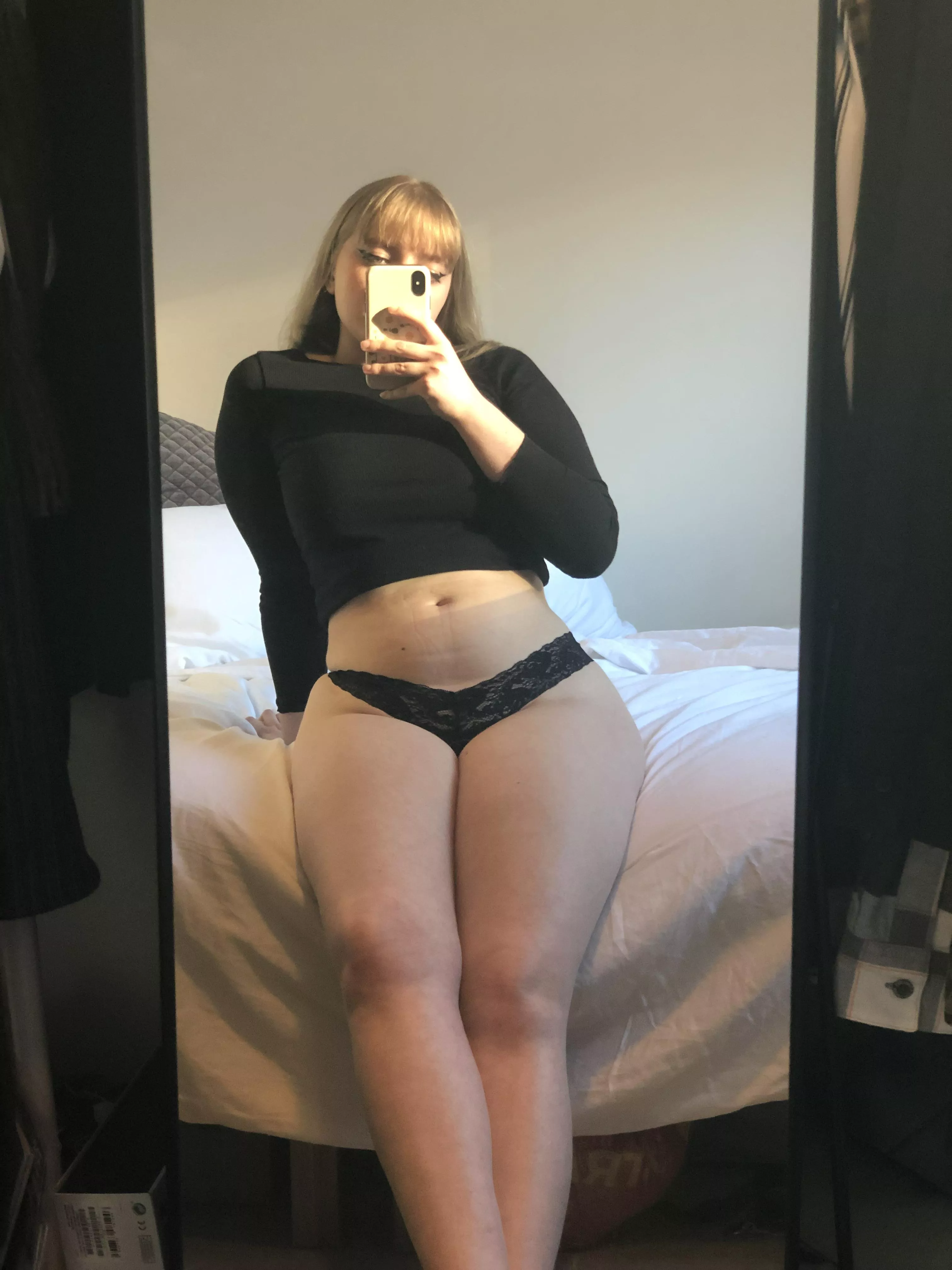 Me or the bed? posted by PumpkinSlu_t