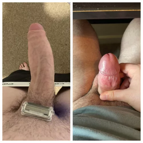 Me (right) vs u/ledecompte (left) (his PMs are open) by rjm1734