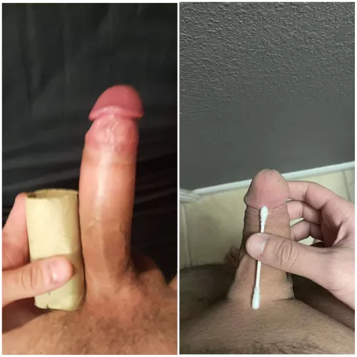 Me vs. u/bondiare compared 😁 His dick is not even close to my size by Low-Fox-3366