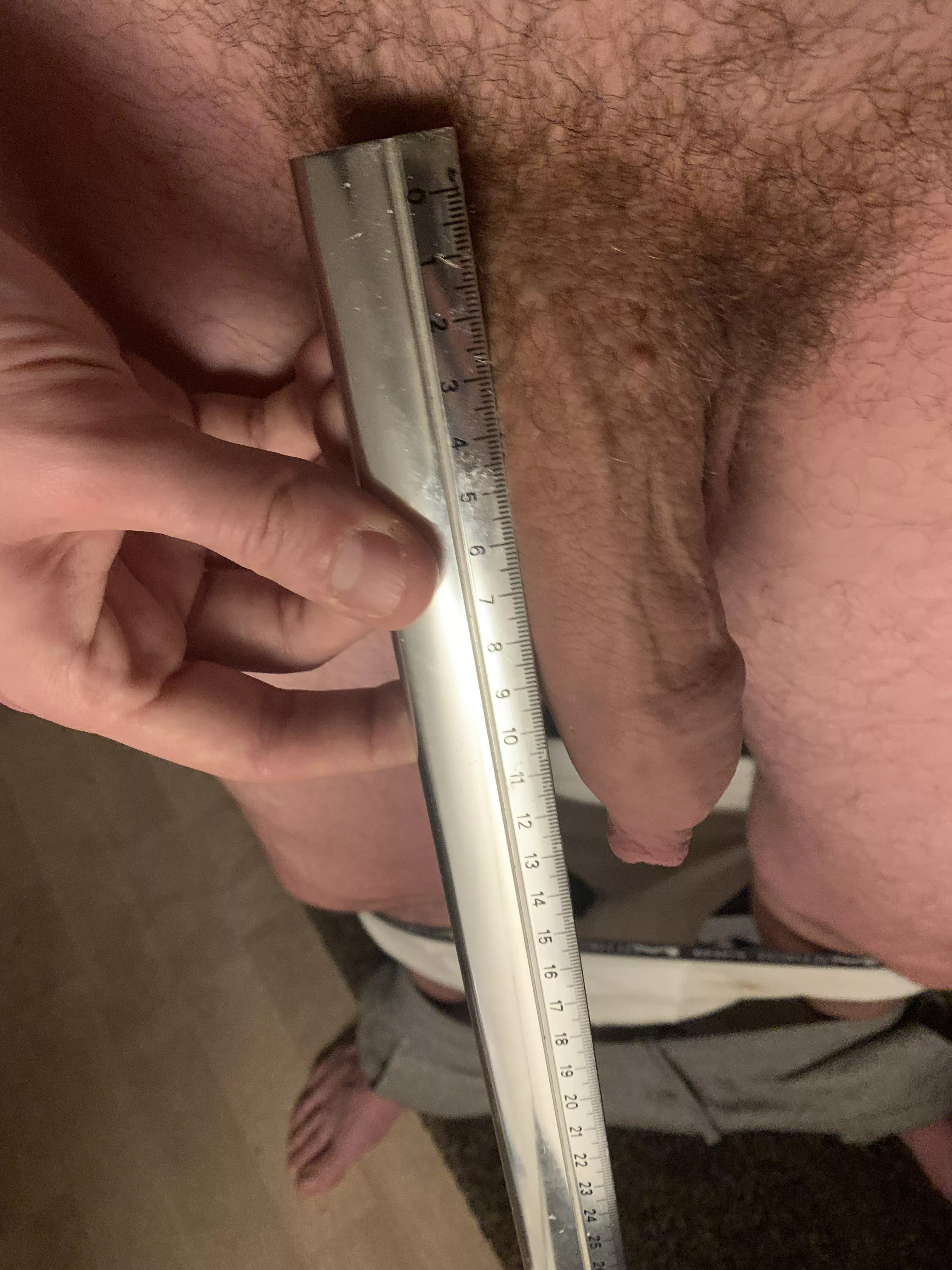 Measuring my soft French cock, want to guess how big it is hard ? Dm me posted by balotelli78