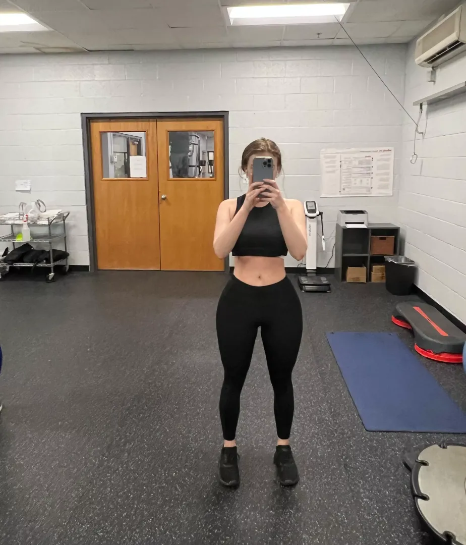 Meet me at the gym posted by realprettyangel