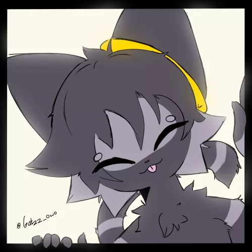 Melm~ [OC] (Twitter: @Gatzz_owo) by Qatzz