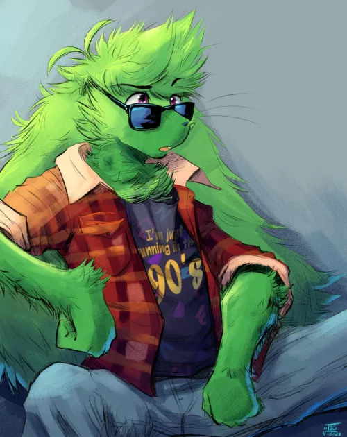 memory of 90s (art by/of me) by Carpetwurm