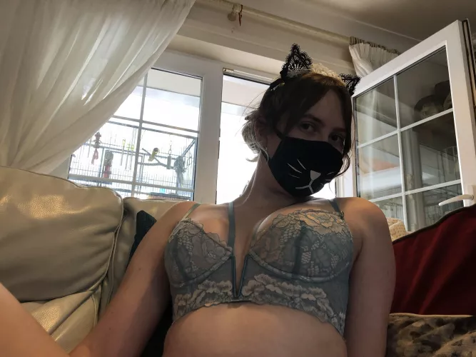 meow 🐱 my booba heavy, hold em for me? 🥺 by KawaiiKat609