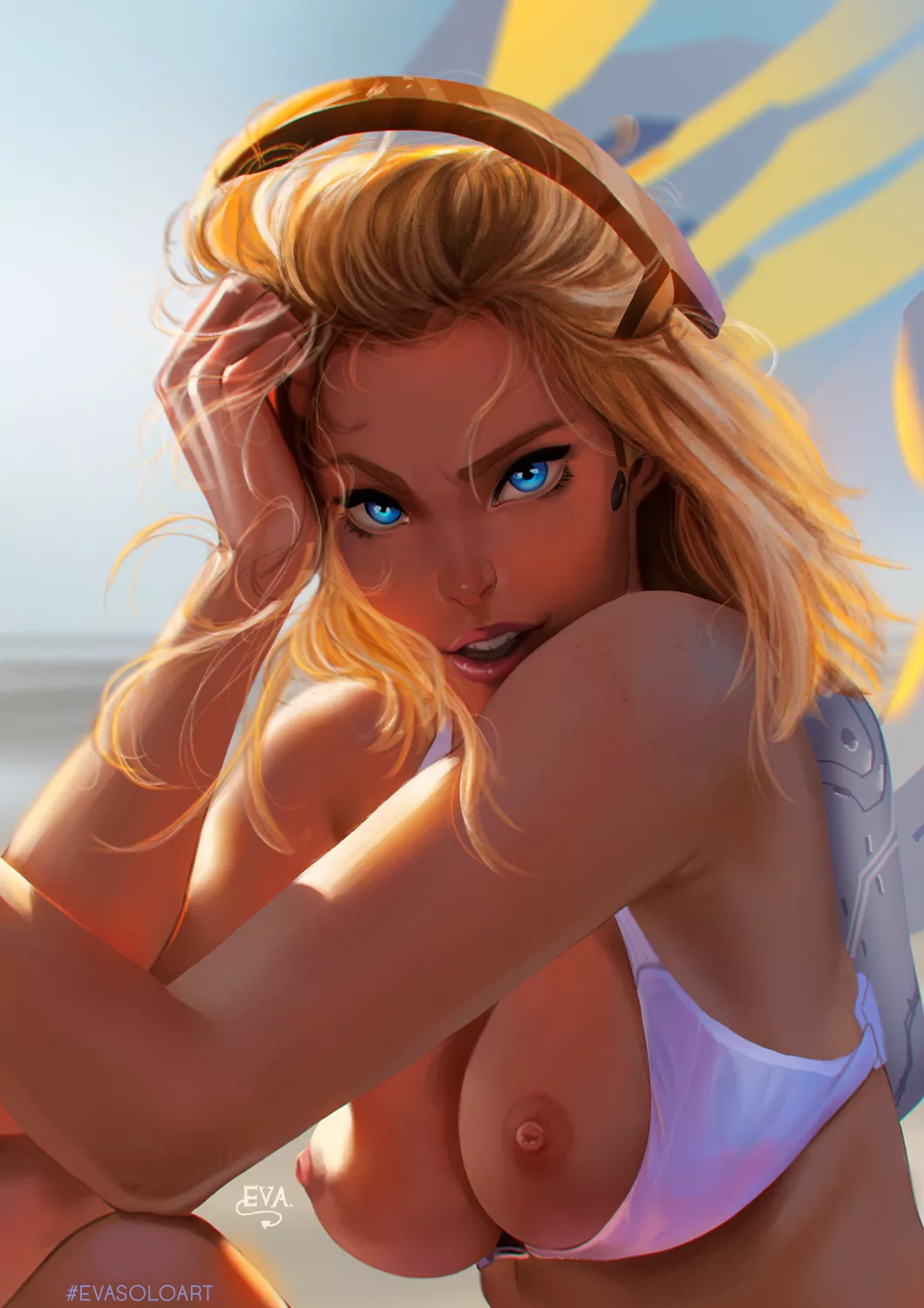 Mercy at the beach posted by siestabien