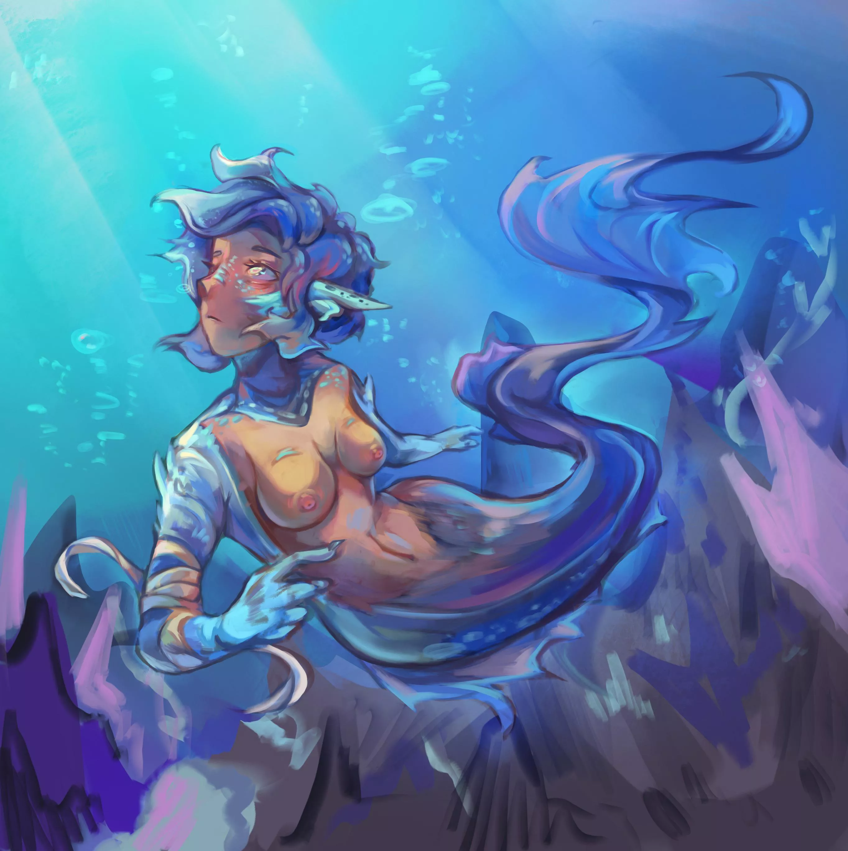 Mermay <3 (OC) posted by probablyafrog