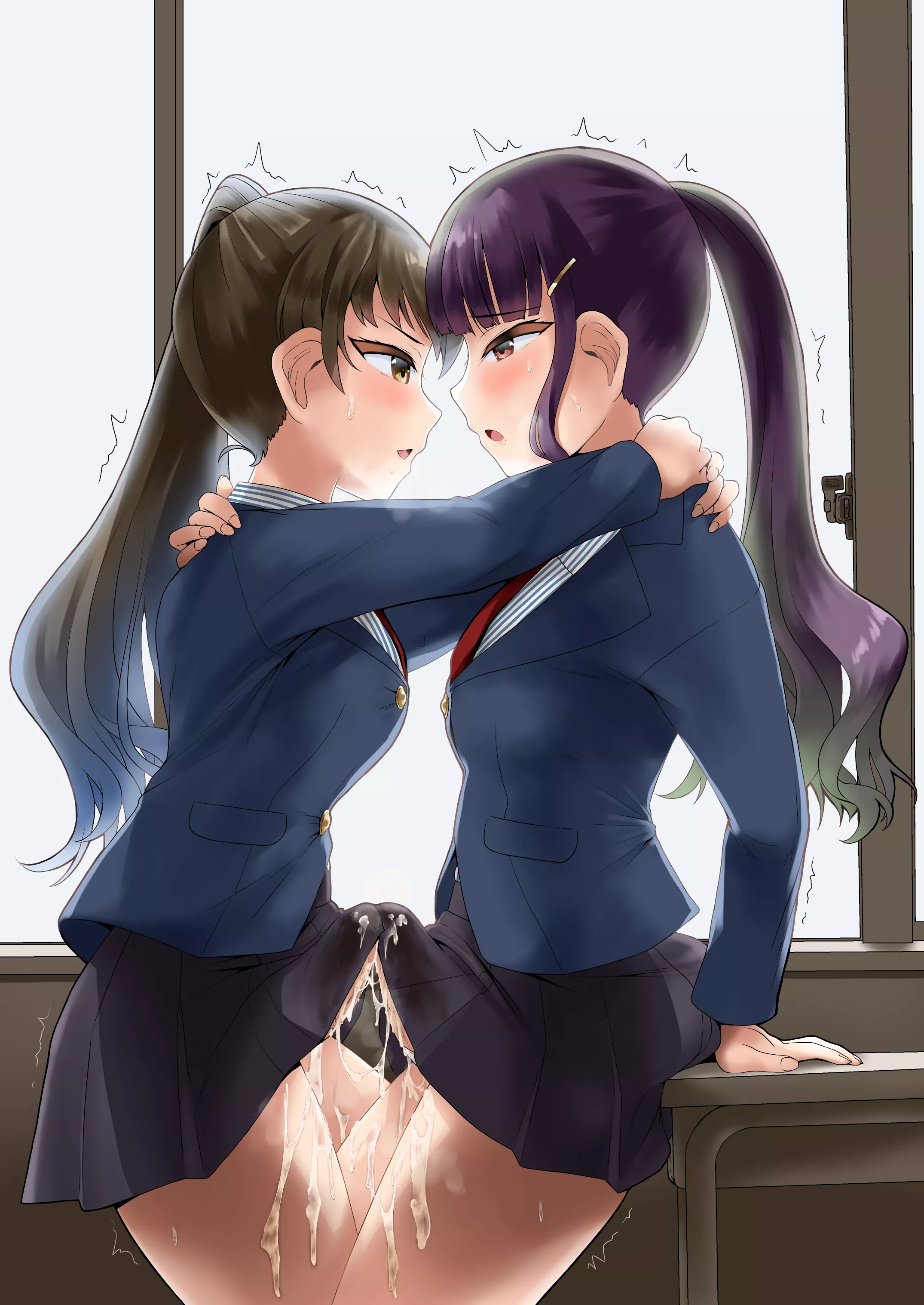 Messy classroom embrace posted by friggityfrang