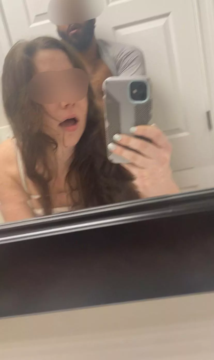 Met this redditor in my work bathroom and let him cum inside me [image] posted by gapeachess